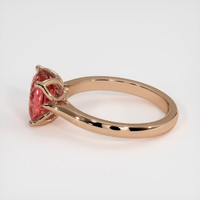 2.57 Ct. Sapphire Ring, 14K Rose Gold 4
