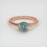 1.40 Ct. Sapphire Ring, 14K Rose Gold 1