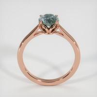 1.40 Ct. Sapphire Ring, 14K Rose Gold 3