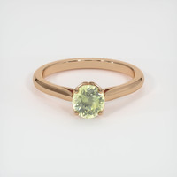 1.34 Ct. Sapphire Ring, 14K Rose Gold 1