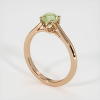 1.34 Ct. Sapphire Ring, 14K Rose Gold 2