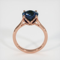4.02 Ct. Sapphire Ring, 14K Rose Gold 3