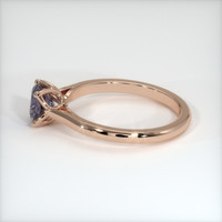 0.77 Ct. Sapphire Ring, 14K Rose Gold 4