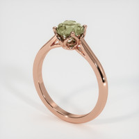 1.41 Ct. Sapphire Ring, 14K Rose Gold 2
