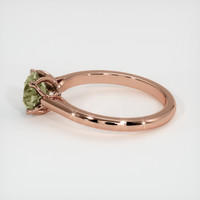 1.41 Ct. Sapphire Ring, 14K Rose Gold 4