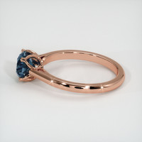 1.56 Ct. Sapphire Ring, 18K Rose Gold 4