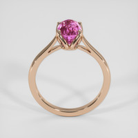 4.07 Ct. Pink Sapphire Ring, 18K Rose Gold 3
