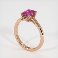 1.15 Ct. Sapphire Ring, 18K Rose Gold 2