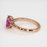 1.15 Ct. Sapphire Ring, 18K Rose Gold 4