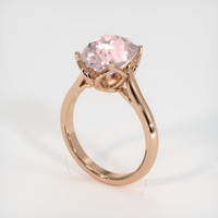 5.28 Ct. Sapphire Ring, 18K Rose Gold 2