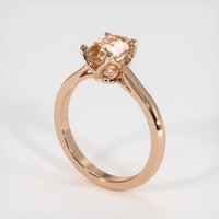 2.50 Ct. Sapphire Ring, 18K Rose Gold 2