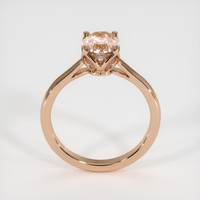 2.50 Ct. Sapphire Ring, 18K Rose Gold 3