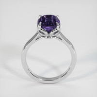 2.55 Ct. Purple Spinel Ring, 10K White Gold 3