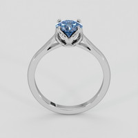1.07 Ct. Bi Color Sapphire Ring, 10K White Gold 3