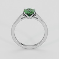 1.60 Ct. Green Sapphire Ring, 10K White Gold 3