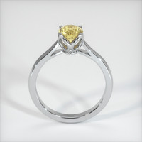 0.81 Ct. Yellow Sapphire Ring, 10K White Gold 3
