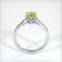 0.99 Ct. Yellow Sapphire Ring, 10K White Gold 3