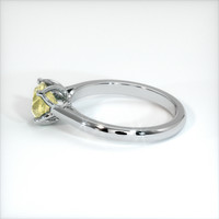 0.99 Ct. Yellow Sapphire Ring, 10K White Gold 4