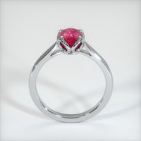 1.20 Ct. Ruby Ring, 14K White Gold 3