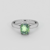 2.27 Ct. Alexandrite Ring, 14K White Gold 1