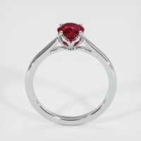 0.94 Ct. Ruby Ring, 14K White Gold 3