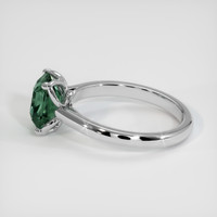 2.22 Ct. Sapphire Ring, 14K White Gold 4