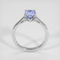 2.48 Ct. Sapphire Ring, 14K White Gold 3