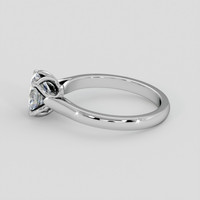 1.22 Ct. Bi Color Sapphire Ring, 14K White Gold 4