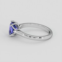 1.76 Ct. Bluish Purple Sapphire Ring, 14K White Gold 4