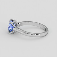 1.87 Ct. Purplish Blue Sapphire Ring, 14K White Gold 4