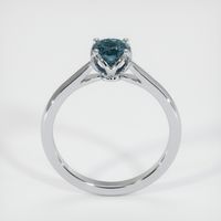 0.90 Ct. Sapphire Ring, 14K White Gold 3