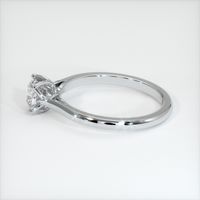 0.90 Ct. Sapphire Ring, 14K White Gold 4