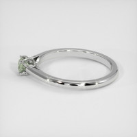 0.47 Ct. Sapphire Ring, 14K White Gold 4