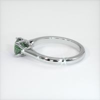 1.01 Ct. Sapphire Ring, 14K White Gold 4