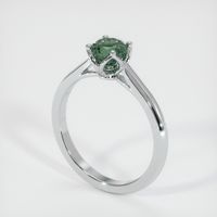 1.01 Ct. Sapphire Ring, 14K White Gold 2