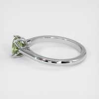 1.10 Ct. Sapphire Ring, 14K White Gold 4