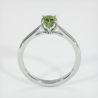 0.59 Ct. Sapphire Ring, 14K White Gold 3