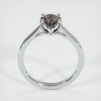 0.88 Ct. Sapphire Ring, 14K White Gold 3