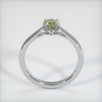 0.48 Ct. Sapphire Ring, 14K White Gold 3