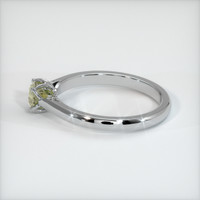 0.48 Ct. Sapphire Ring, 14K White Gold 4