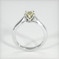 1.05 Ct. Yellow Sapphire Ring, 14K White Gold 3