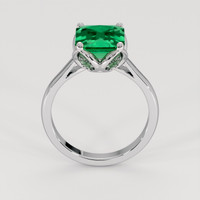 2.29 Ct. Emerald Ring, 18K White Gold 3