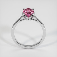 2.18 Ct. Pink Sapphire Ring, 18K White Gold 3
