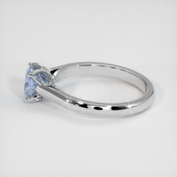 1.20 Ct. Sapphire Ring, 18K White Gold 4