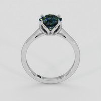 1.81 Ct. Bi Color Sapphire Ring, 18K White Gold 3