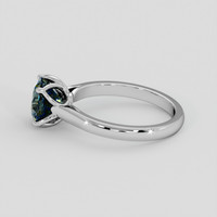 1.81 Ct. Bi Color Sapphire Ring, 18K White Gold 4