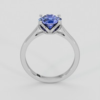 2.01 Ct. Violet Sapphire Ring, 18K White Gold 3