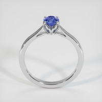 0.76 Ct. Color Change Sapphire Ring, 18K White Gold 3