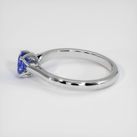 0.76 Ct. Color Change Sapphire Ring, 18K White Gold 4