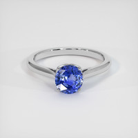 1.41 Ct. Sapphire Ring, 18K White Gold 1